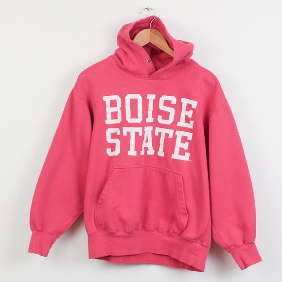 MV Sport Tops - Boise State Hoodie Womens Medium Pink Pullover